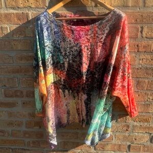 Multicolor Women's Top One Size
